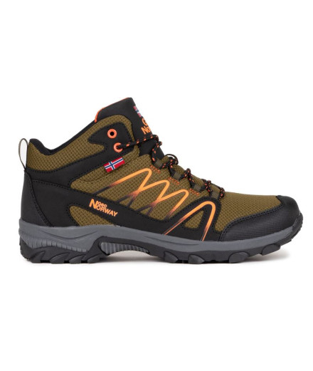 Botas de montagne Geographical Norway Trekking Homme Kaki