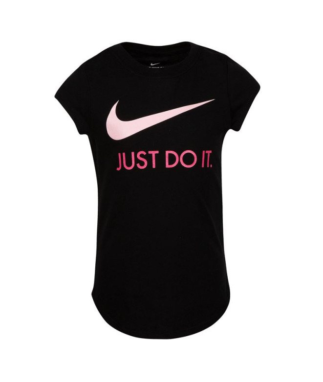 T-shirt Nike Fille Swoosh JDI Rose