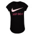 T-shirt Nike Fille Swoosh JDI Rose