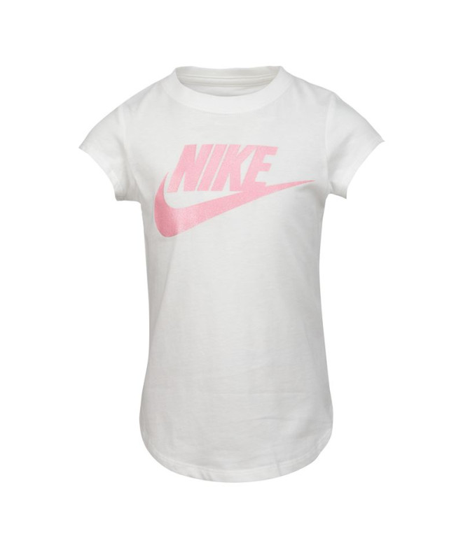 T-shirt Nike Fille Futura SS Blanc