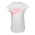 T-shirt Nike Fille Futura SS Blanc