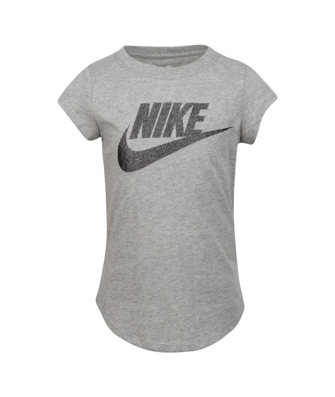 T-shirt Nike Fille Futura SS Gris