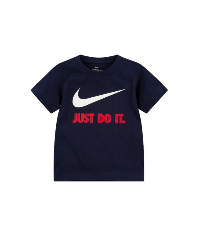 T-shirt Nike Enfant Swoosh JDI Marine
