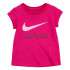 T-shirt Nike Fille Swoosh JDI Fuchsia