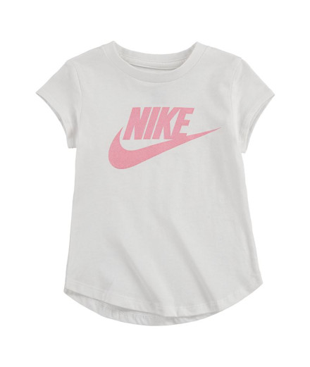 T-shirt Nike Fille Futura SS Blanc