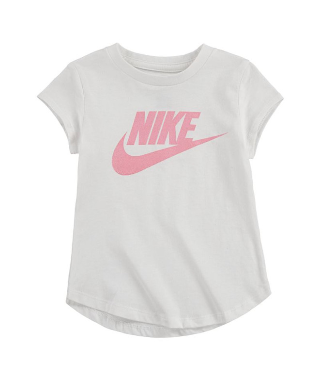 T-shirt Nike Fille Futura SS Blanc