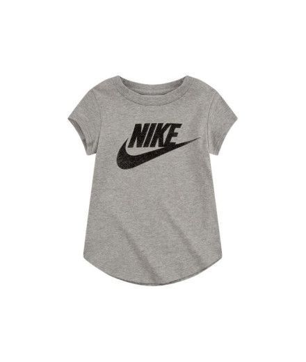T-shirt Nike Fille Futura SS Gris
