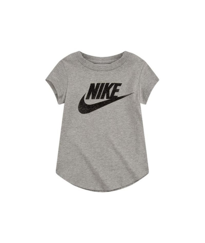 T-shirt Nike Fille Futura SS Gris