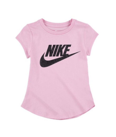 T-shirt Nike Fille Futura SS Rose