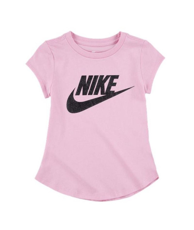 T-shirt Nike Fille Futura SS Rose