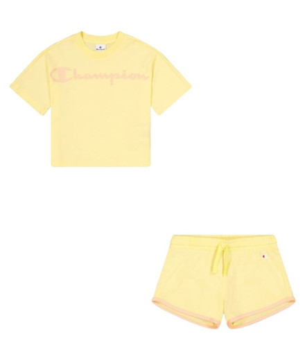Set Champion 4T-shirt et short en coton Fille YW