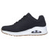 ChaussuresSkechers Uno - Stand On Air Femme Noir Durabuck/ Mesh
