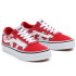 Chaussures casual Vans YT Ward Kids Red