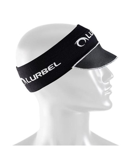 Visière de running Lurbel Shade Noir/ Blanc
