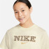 T-shirt Nike Fille Jaune Sportswear