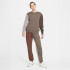 Sweat Nike Femme Sportswear Swoosh Marron