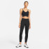 Brassiere de sport Nike Yoga Dri-Fit Indy Noir
