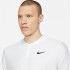 Polo tennis Homme de NikeCourt Dri-Fit Advantage Blanc