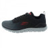 Chaussures Skechers Track-Ripkent Homme Maille noire/bordures anthracite