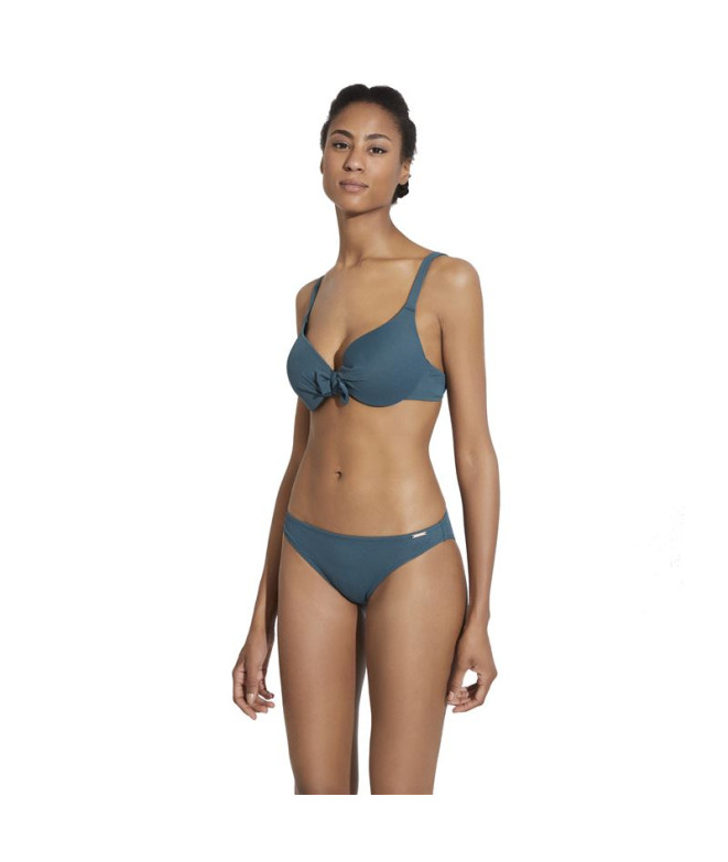 Ysabel Mora Bas de bikini uni vert