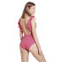 Maillot de bain réducteur à volants fuchsia Ysabel Mora B Cup