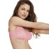 Top de bikini Ysabel Bralette Dots B Cup Pink