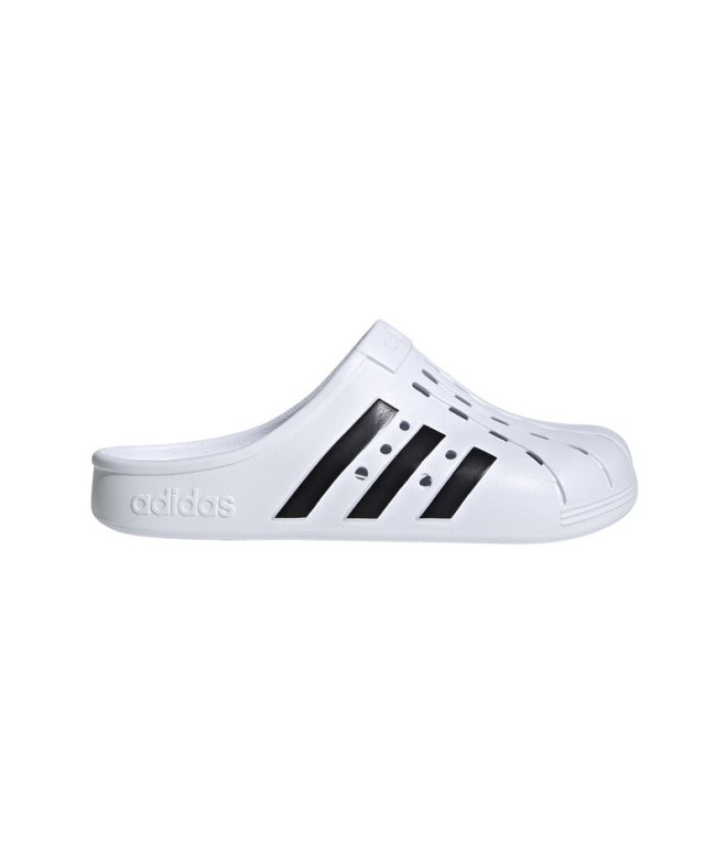 adidas Sabot Adilette Blanc/Noir