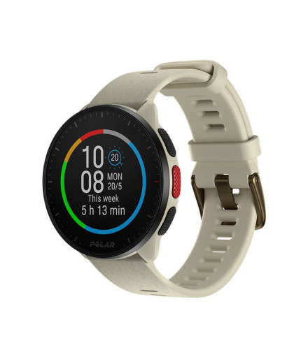 Montre Polar Le Pacageur blanc