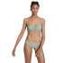 Ysabel Mora Top de bikini bandeau Coupe C Vert