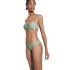Ysabel Mora Top de bikini bandeau Coupe C Vert