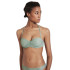 Ysabel Mora Top de bikini bandeau Coupe C Vert