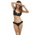 Maillot de bain Ysabel Mora Coupe C à volants Noir