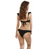 Maillot de bain Ysabel Mora Coupe C à volants Noir