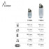 Bouteille Laken Tritan 0,45L bleu clair T.Summit