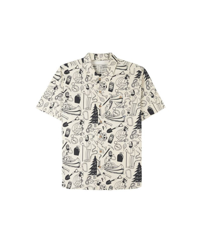 Chemise Hommes Picture Mataikona Blanc