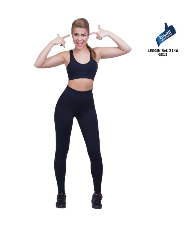 Collants Happy Dance Femme grande hauteur Bk