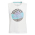 T-shirt sans manches adidas Aeroready Girl Power Girl Blanc