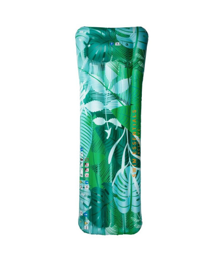 Matelas Swim Essentials Luxury Green Tropical Leaves 180 cm