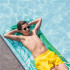 Matelas Swim Essentials Luxury Green Tropical Leaves 180 cm