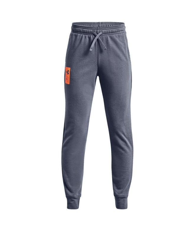 Pantalon Under Armour Jogger Rival Terry Kids Blue