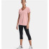T-shirt Under Armour Tech SSV Femme Rose