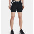 Pantalons Under Armour Femme shorts Play Up 2-in-1 Noir