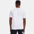T-shirt Under Armour Homme Sportstyle gauche poitrine noir