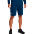 Short Under Armour Rival Terry Hommes Bleu