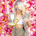 Porte-gobelet flotteur Swim Essentials Golden Swan 17 cm