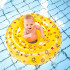 Flotteur pour bébé Swim Essentials Circus jaune 0-1 an