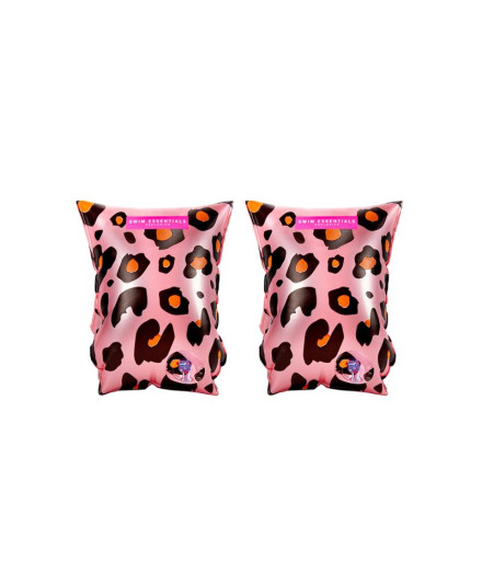 Manches Swim Essentials Rose Gold Leopard 0-2 ans
