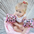 Manches Swim Essentials Rose Gold Leopard 0-2 ans