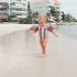 Manches Swim Essentials Rose Gold Leopard 0-2 ans