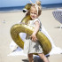 Flotteur Swim Essentials Gold Swan Glitter 70 cm